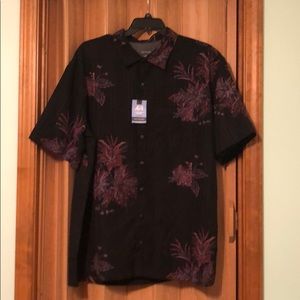 Men’s button up tropical shirt